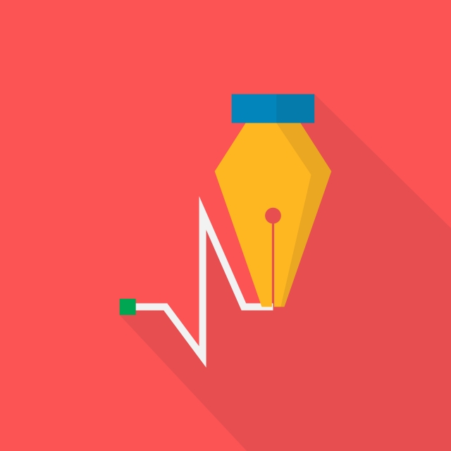 640x640 Pen Tool Icon Set Of Great Flat Icons Design Illustration Conc