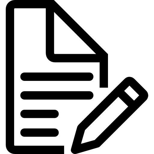 512x512 Pencil And Paper Icons Free Download