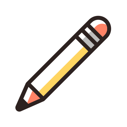 512x512 Pencil, School, Sharp Icon With Png And Vector Format For Free