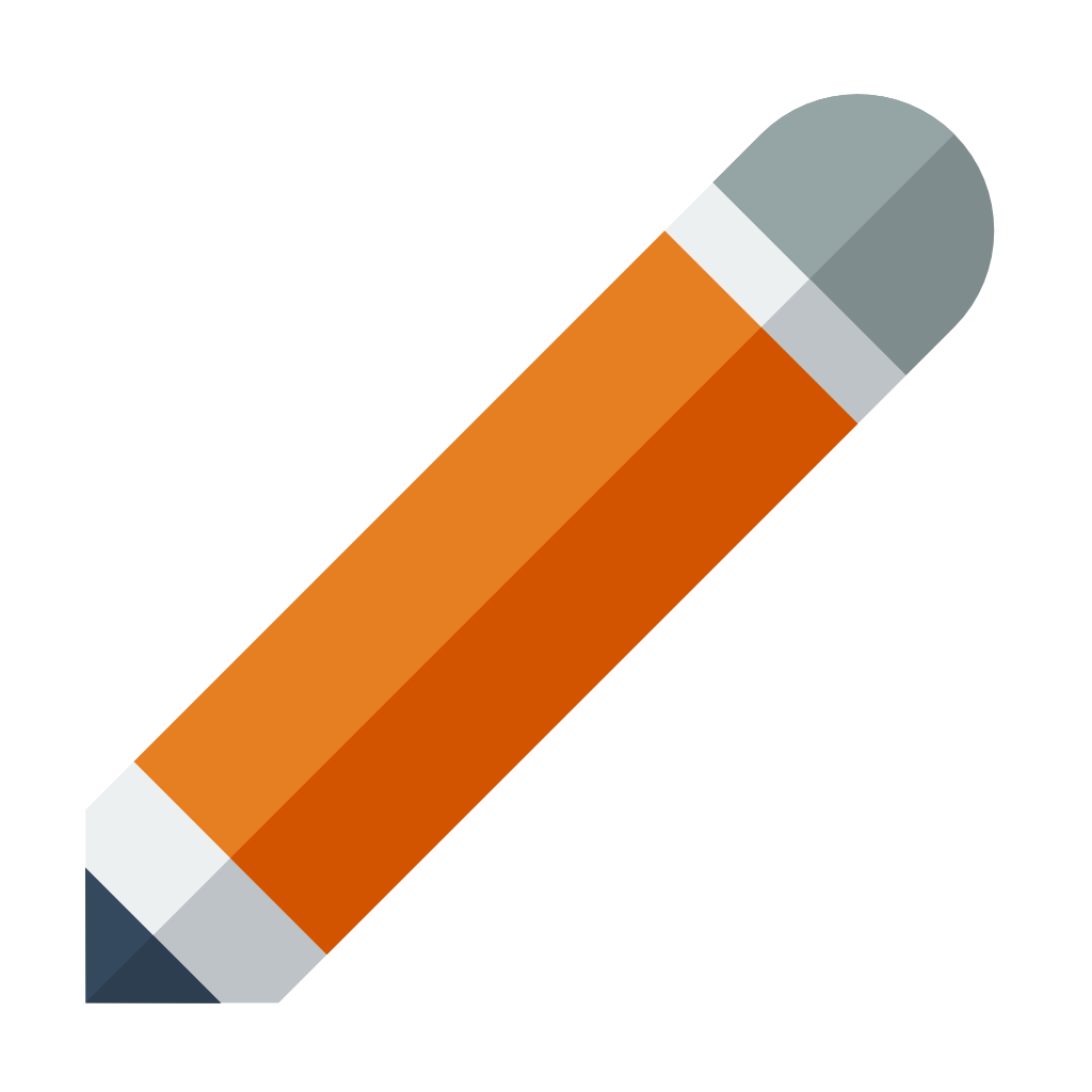 1024x1024 Pencil Icon Small Flat Iconset Paomedia