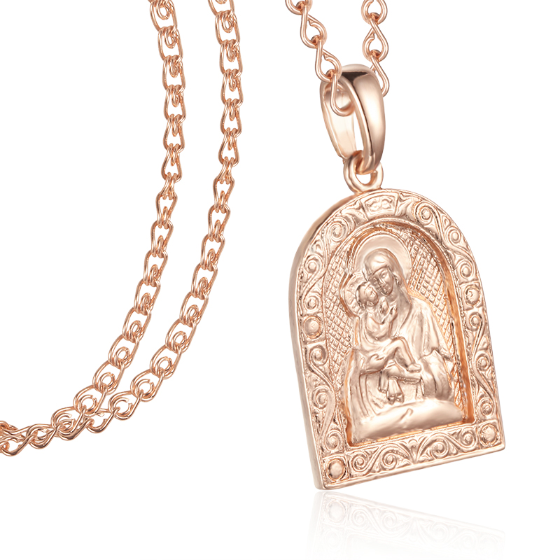 800x800 Fj Womens Mens Religion Icon Of The Mother Of God Pendant Fashion