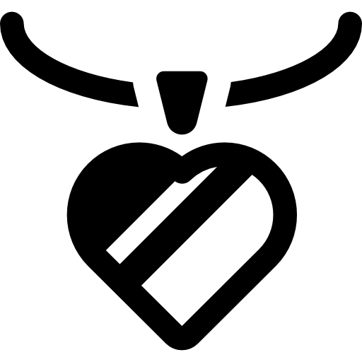 512x512 Heart Pendant Icons Free Download