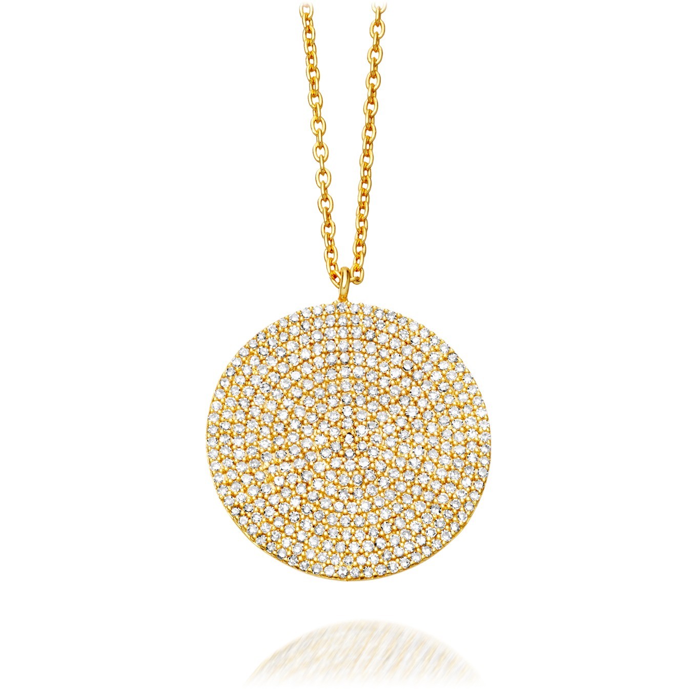 1348x1348 Large Icon Diamond Pendant Necklace