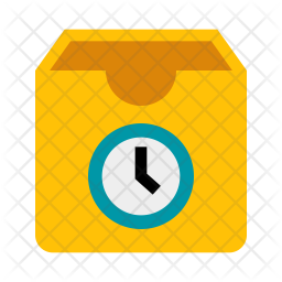 256x256 Data Pending Icon Of Flat Style