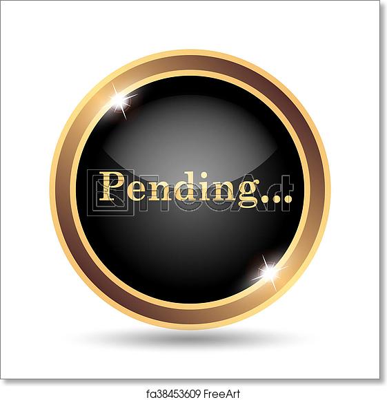 561x581 Free Art Print Of Pending Icon Pending Icon Internet Button
