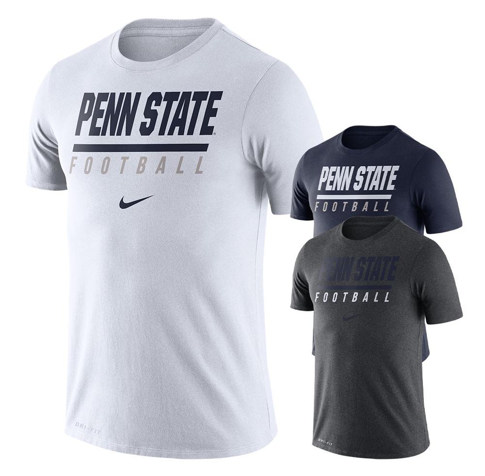 1000x981 Penn State Nike Icon Wordmark Dri Fit T Shirt Mens Gt Tshirts