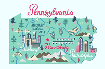 Pennsylvania Icon at Vectorified.com | Collection of Pennsylvania Icon ...