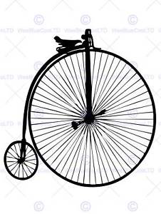 226x300 Cultural Icon Penny Farthing Cycle Wheel Victorian Poster Print
