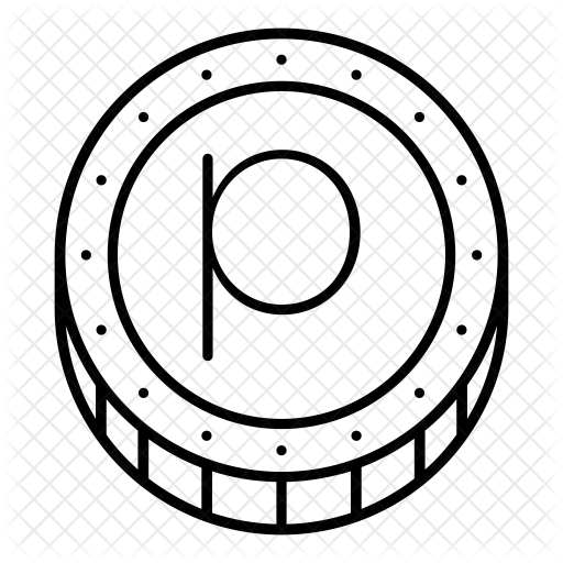 512x512 Penny Currency Icon Of Line Style