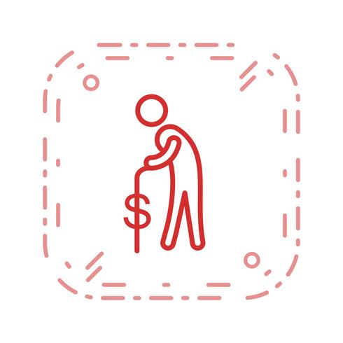 490x490 Pension Vector Icon