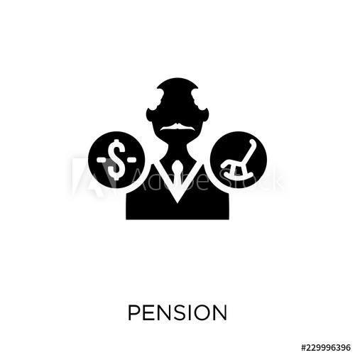 500x500 Pension Icon Pension Symbol Design From Human Resources