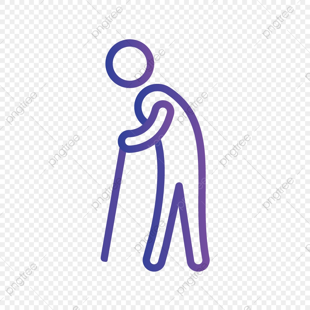 1024x1024 Vector Retirement Icon, Old Man Icon, Pension Icon, Retired Icon