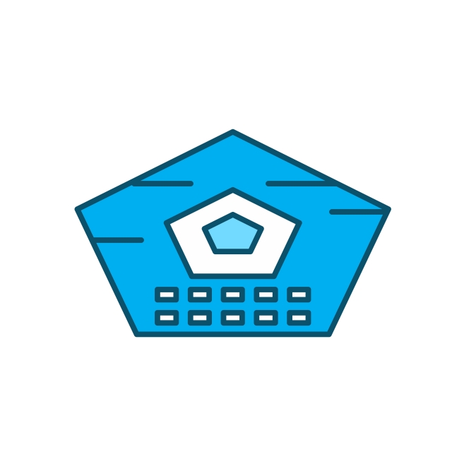 640x640 Pentagon Icon For Personal And Commercial Use, Chart, Pentagon