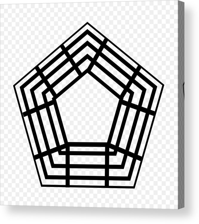 666x750 Pentagon Icon Of Vector Geometry Pentagonal Five Sided Polygon
