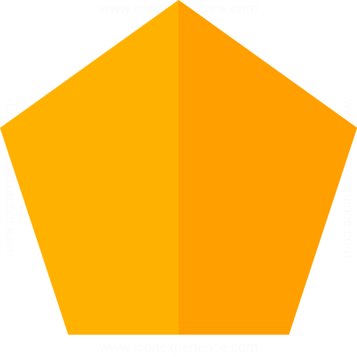 512x512 Iconexperience G Collection Shape Pentagon Icon