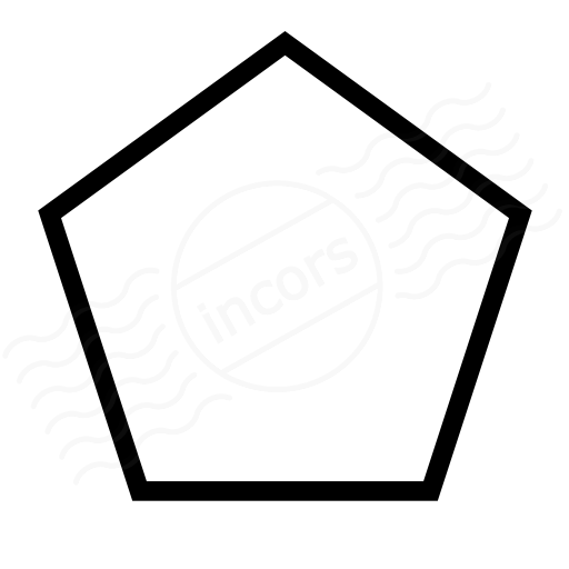 512x512 Iconexperience I Collection Shape Pentagon Icon