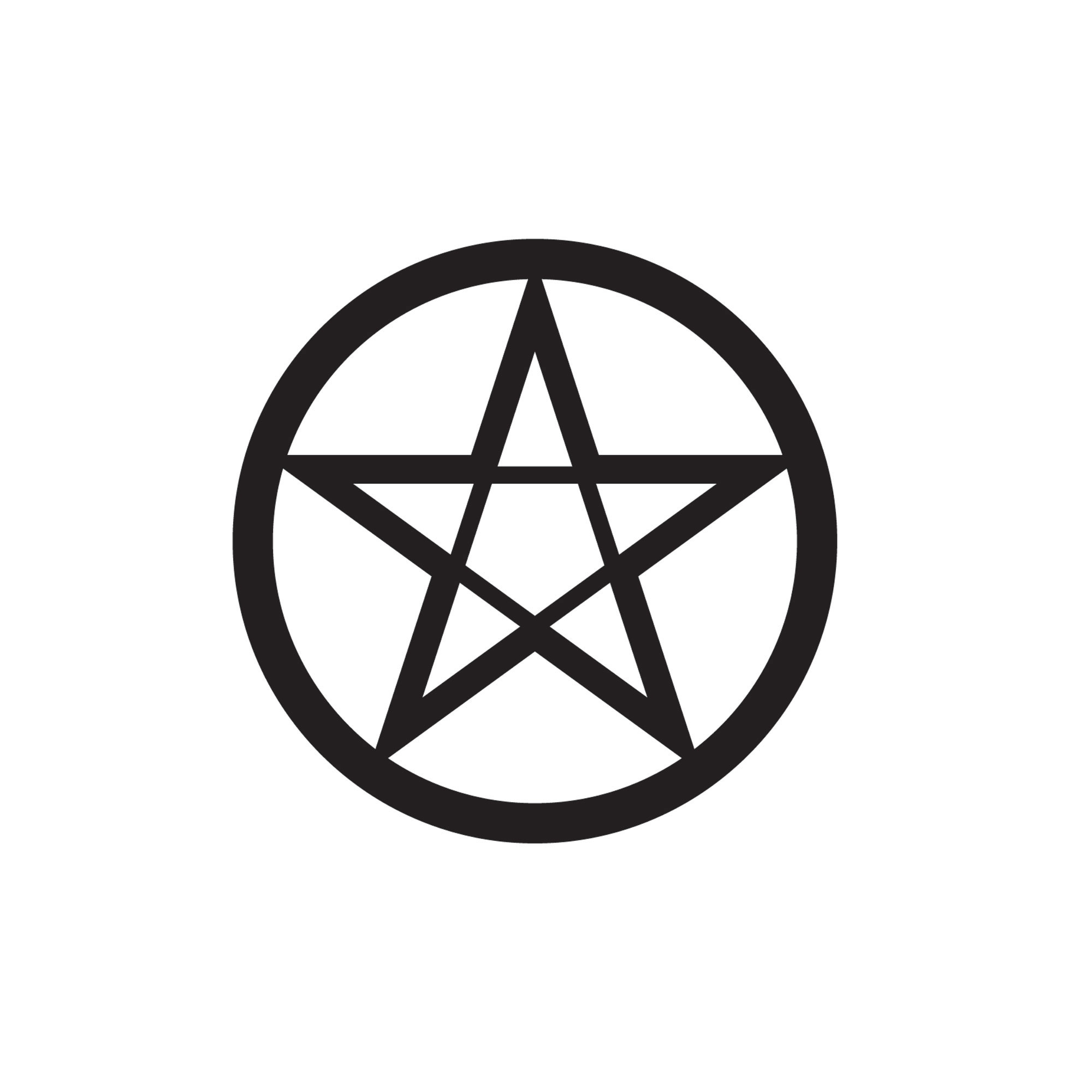 2000x2000 Pentacle Symbol