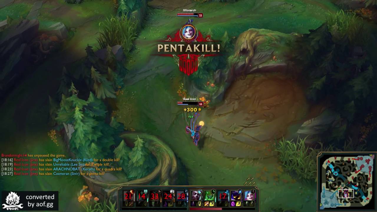 1280x720 Pentakill