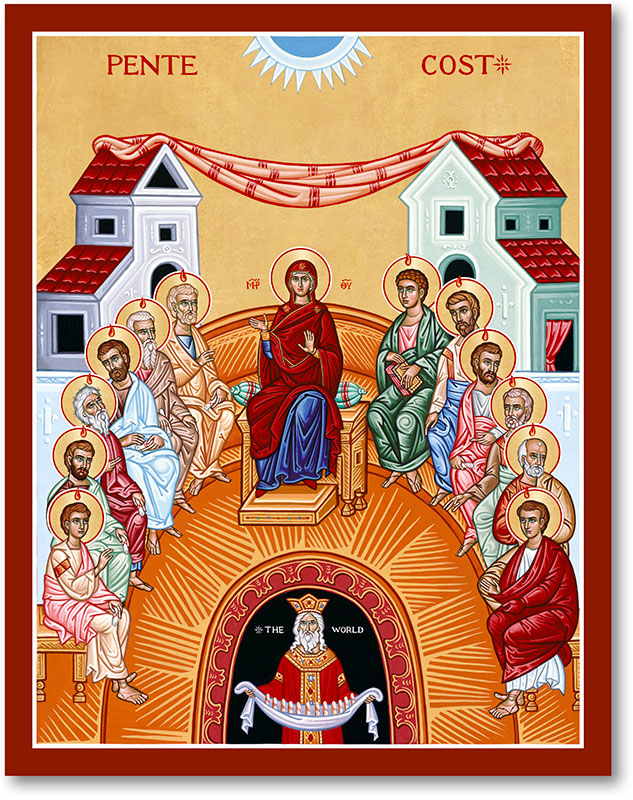 633x800 Great Feast Icons Pentecost Icon Monastery Icons