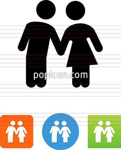 400x496 People Holding Hands Icon