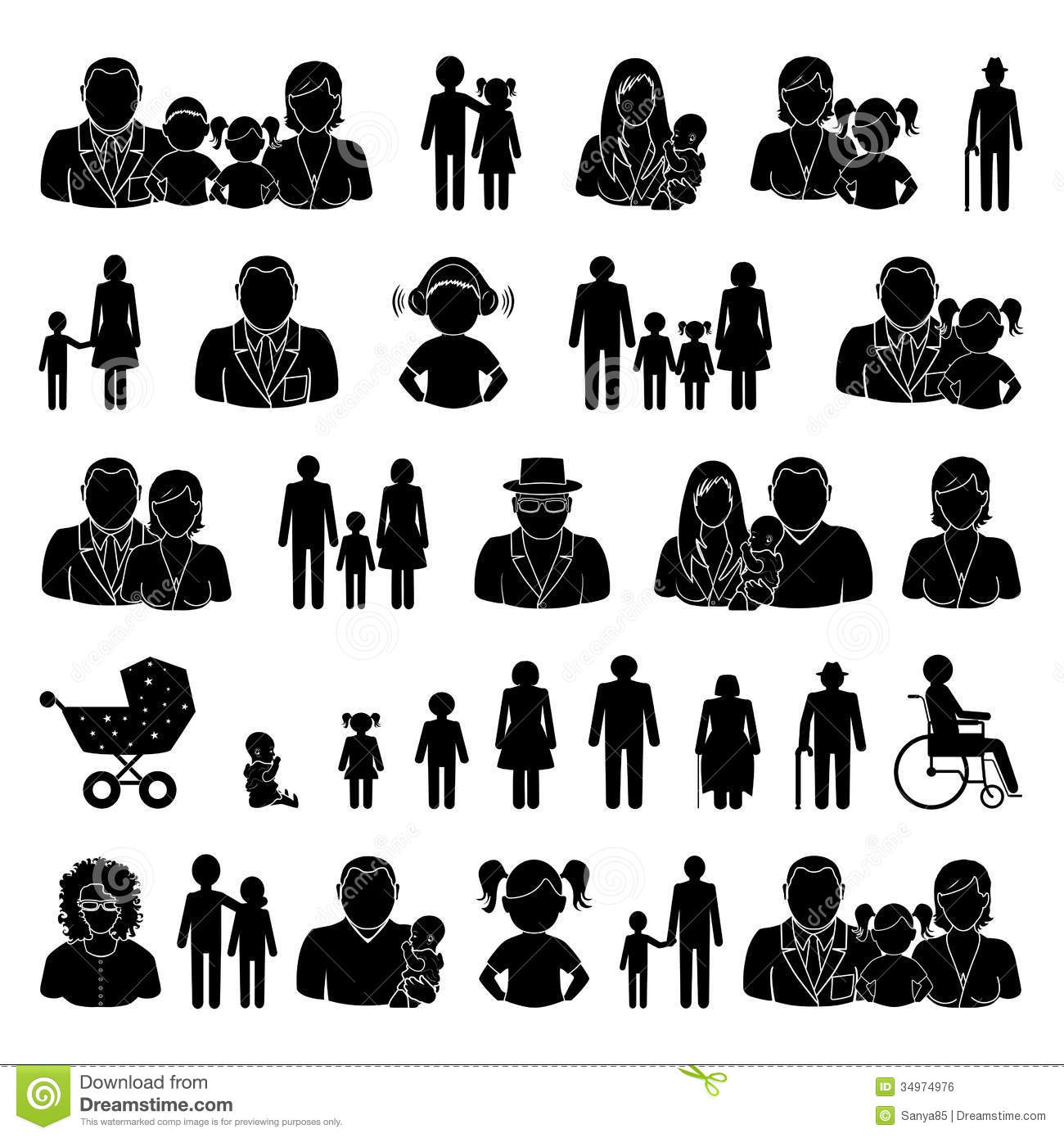 1300x1390 Black And White Icon Person Images