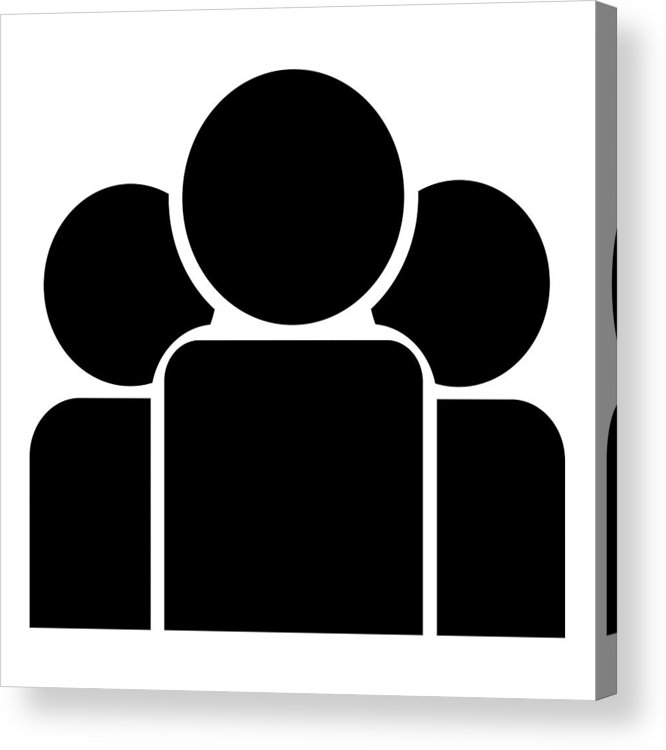 666x750 Team People Icon Black Color Illustration Flat Style Simple Image