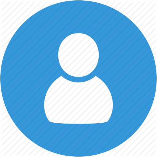 512x512 People Icon Blue Png Vector, Clipart