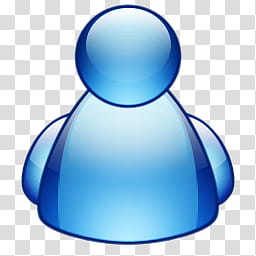 256x256 Aeon, Buddy Blue, People Icon Transparent Background Png Clipart