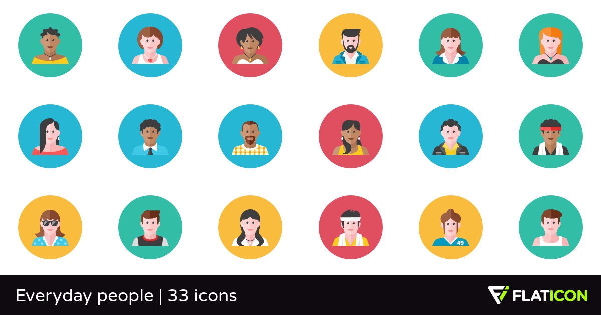 Everyday People Premium Icons 1200x630 Everyday People Premium Icons