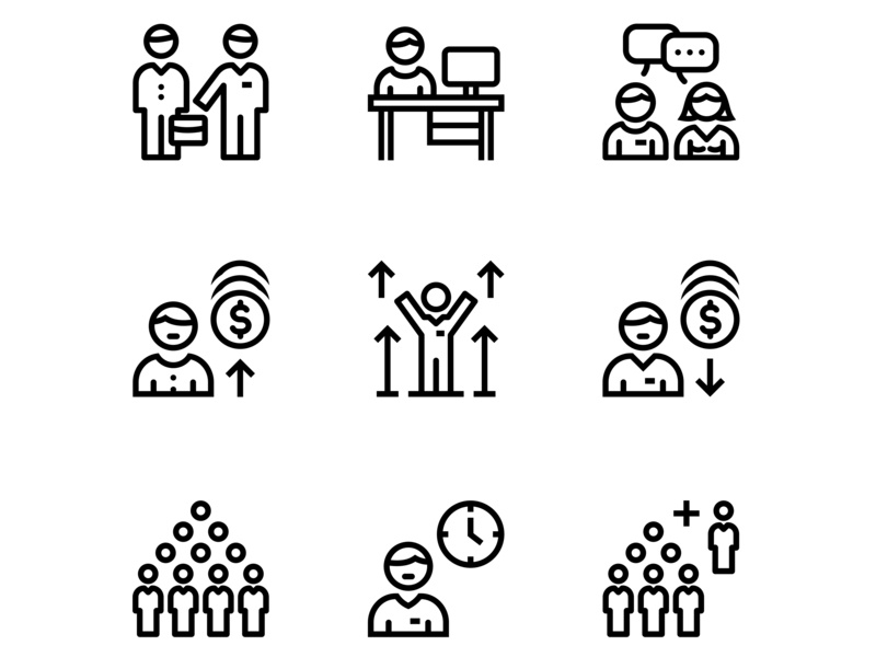800x600 Business People, Meeting, Team Work Icons