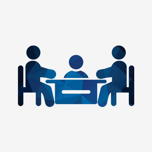 640x640 Vector Meeting Icon, Conference, Business, Meeting Png And Vector