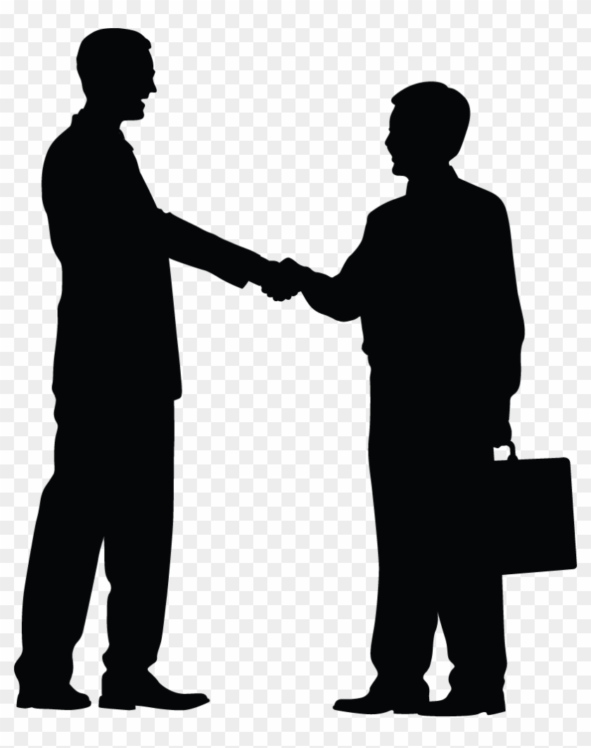 840x1063 Businessman Shaking Hands Clipart, Hd Png Download