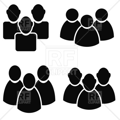 400x400 People Talking Icons Vector Image Of Icons And Emblems