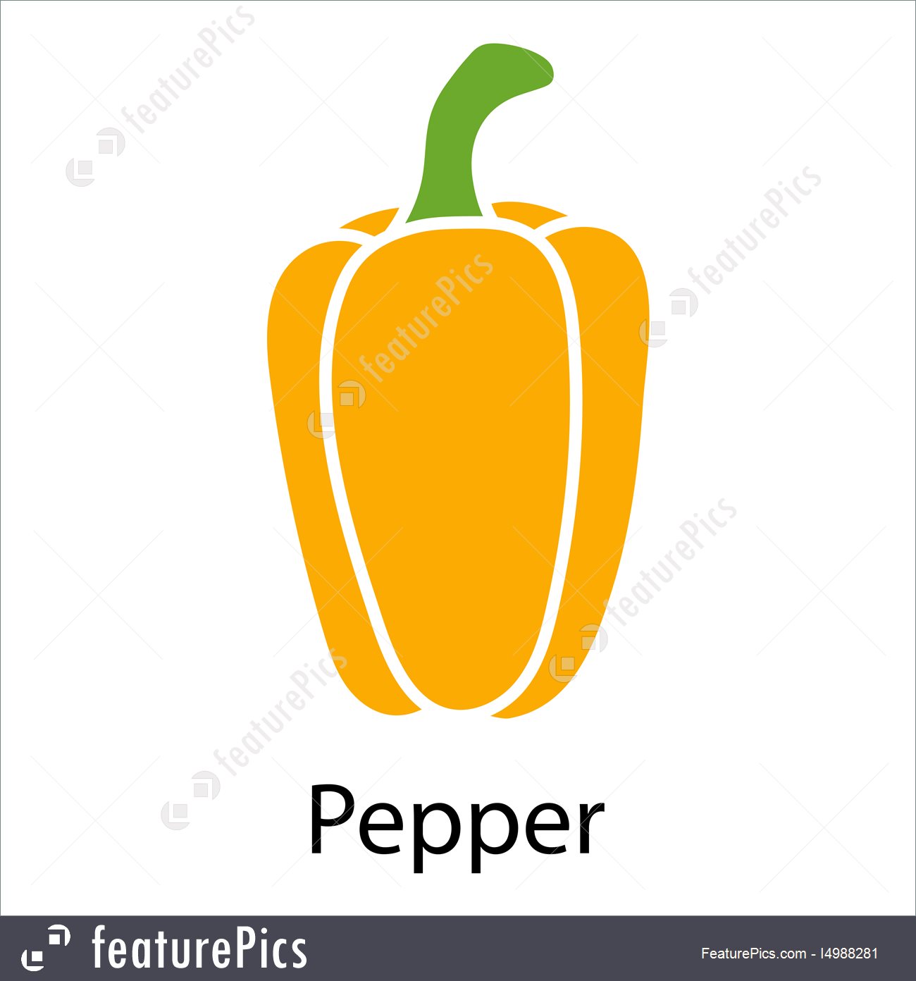 1300x1392 Food Pepper Icon