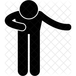 256x256 Performer Icon Of Glyph Style