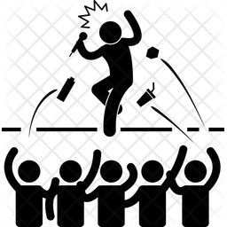 256x256 Bad Performer Icon Of Glyph Style