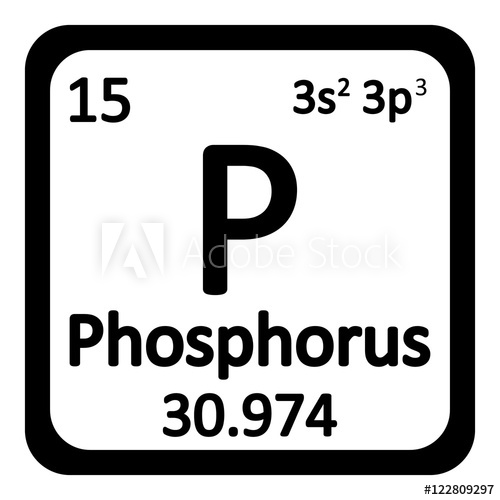 500x500 Periodic Table Element Phosphorus Icon