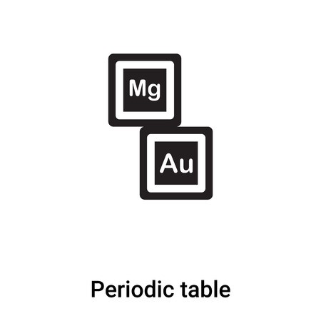 450x450 Periodic Table Icon Vector Isolated On White Background, Concept