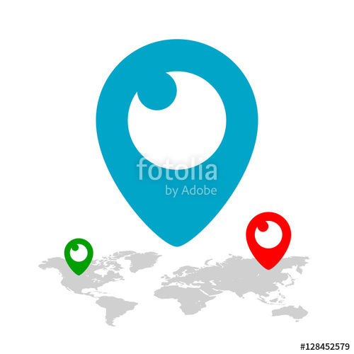 500x500 Periscope Icon Vector Illustration Stock Image And Royalty Free