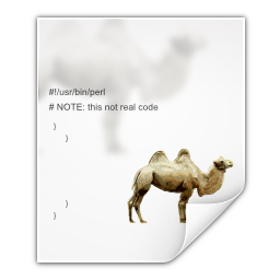 256x256 Mimetypes Application X Perl Icon Oxygen Iconset Oxygen Team