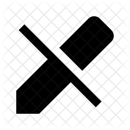 256x256 No Edit Permission Icon Of Glyph Style