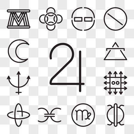 450x450 Set Of Transparent Editable Icons Such As Jupiter, Perseverance