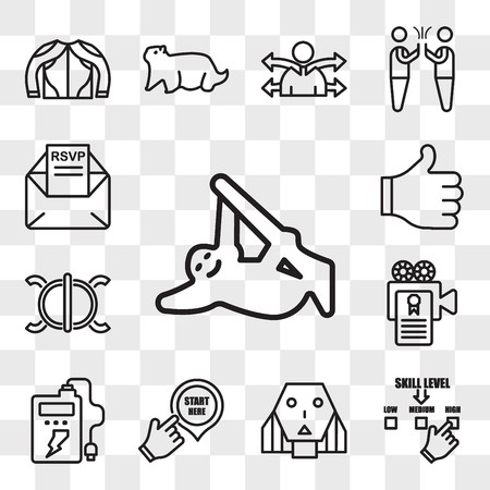 450x450 Set Of Transparent Editable Icons Such As Sloth, Skill Level