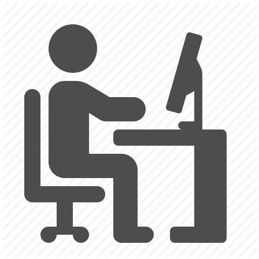 512x512 Computer Worker Icon Images