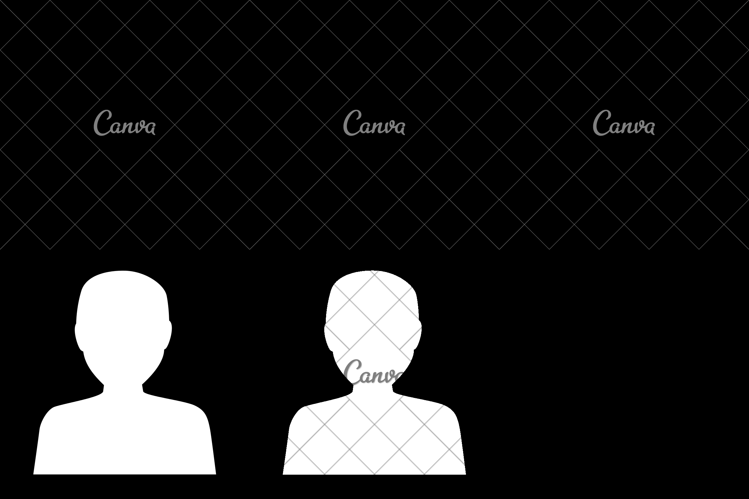 2400x1600 Person Silhouette Face Profile Man Guy Head Icon Vector Graphic