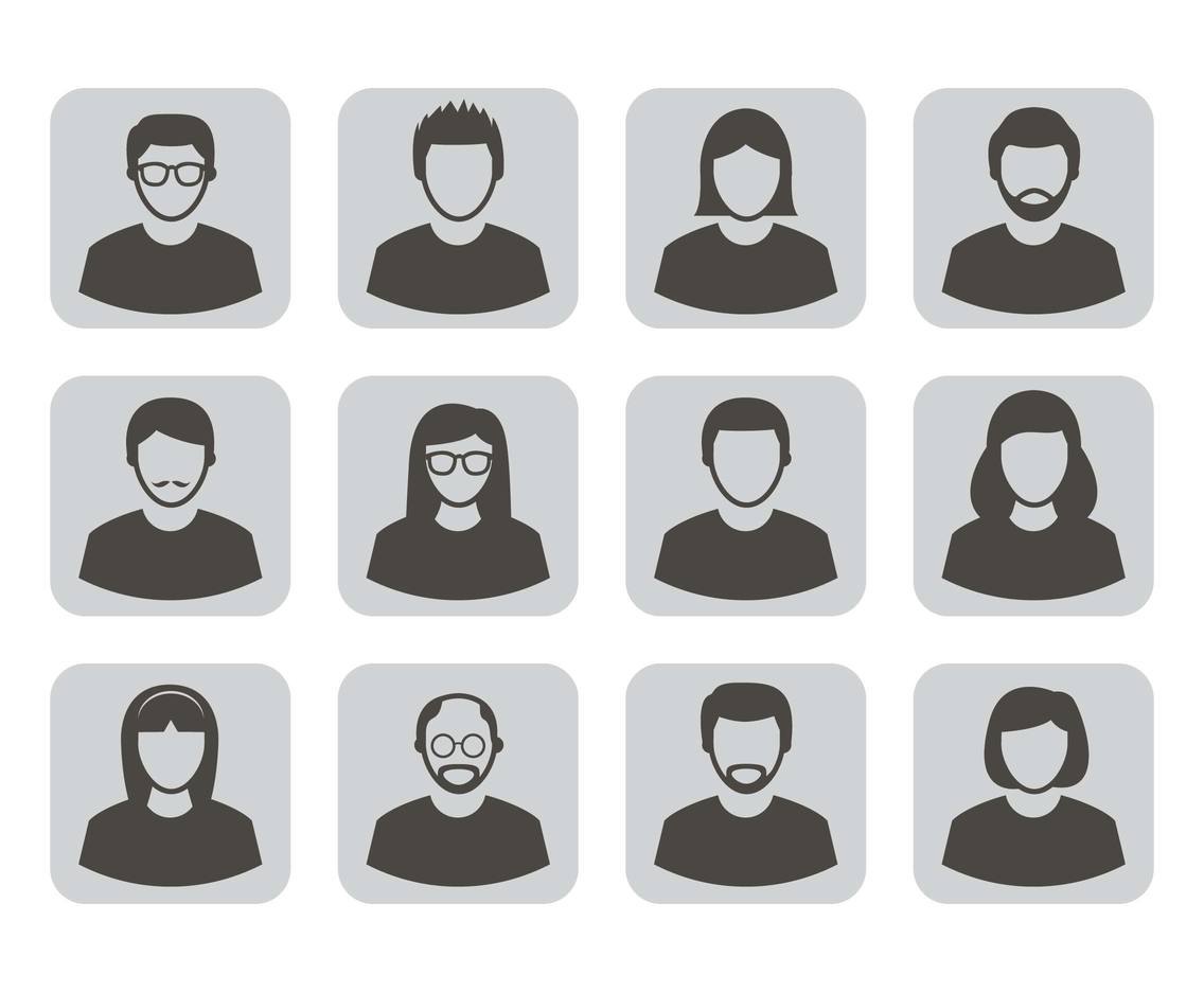 1136x936 Free Person Icons Vector Vector Art Graphics