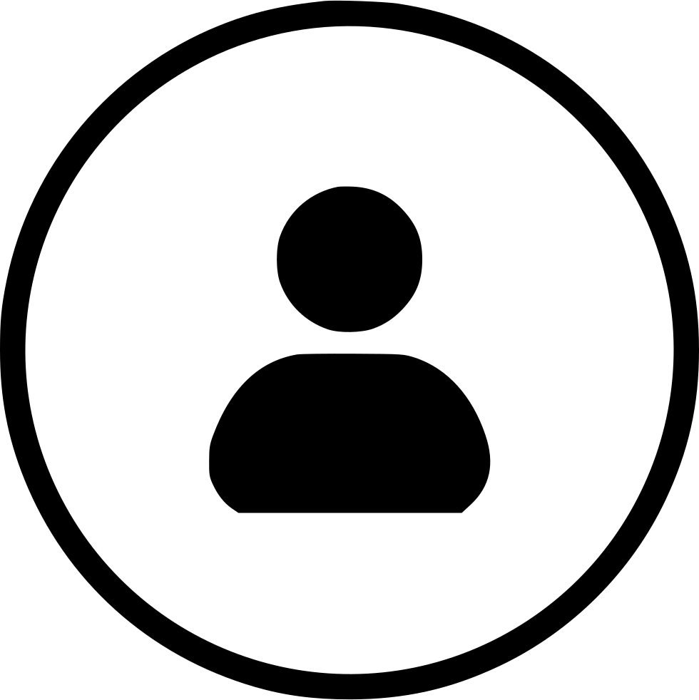 980x982 Hd Computer Icons, Login, Person, Black, Black And White