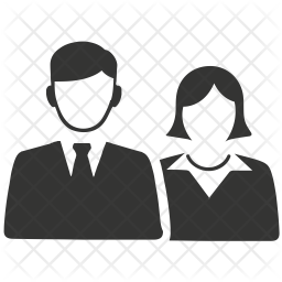 256x256 Business Person Icon Of Glyph Style