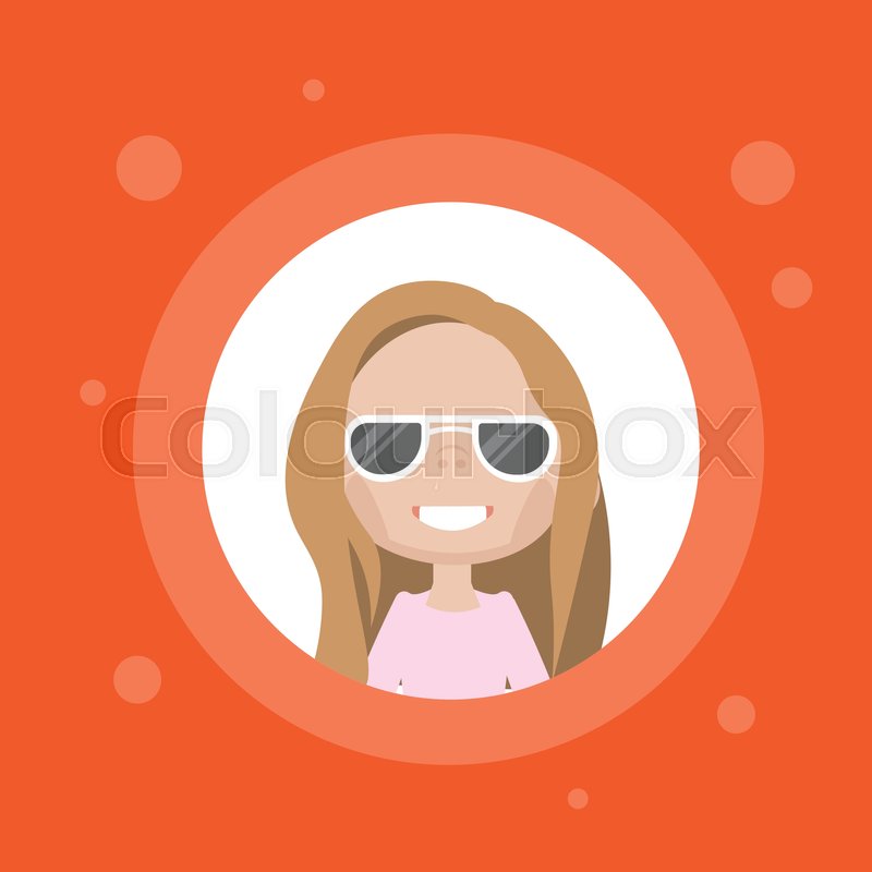 800x800 Profile Icon Female Avatar, Woman Stock Vector Colourbox