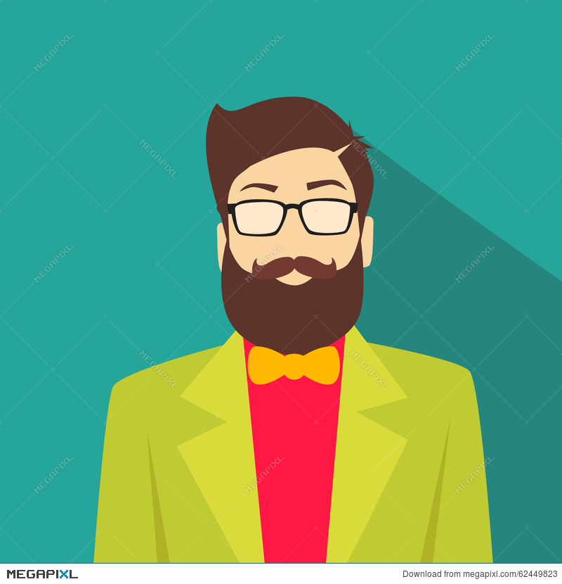 800x830 Profile Icon Male Avatar Man Hipster Style Fashion Illustration